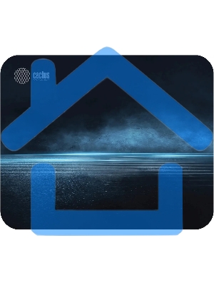 Коврик для мыши Cactus Dark Sea 220x180x2мм (CS-MPC-P03XS)
