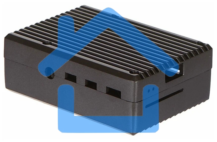 Корпус Qumo, Aluminum Case, Raspberry Pi 4B, Grey(RS018)