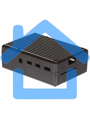 Корпус Qumo, Aluminum Case, Raspberry Pi 4B, Grey(RS018)