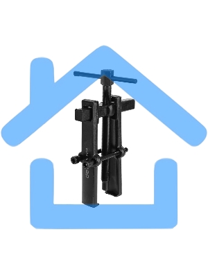 Съемник подшипников двухзахватный с регулируемым зажимом Deli DL-E106 150мм, сталь 45#