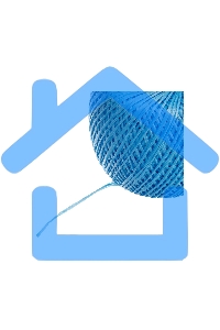 Шпагат полипропиленовый Сибртех 93981 1200 текс, 1,7 мм, L 400 м, Россия, синий