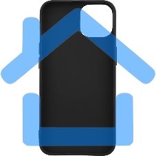 Чехол (клип-кейс) Gresso Meridian, для iPhone 13, черный gr17aaae8892