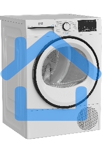 Сушильная машина Beko B3T68230 белый, 8 кг, сушка - тепловой насос, программ - 15, 59.7 x 84.6 x 54.3 см