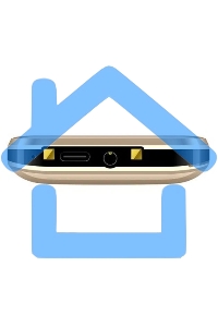 Мобильный телефон BQ 2006 Comfort золотой/черный