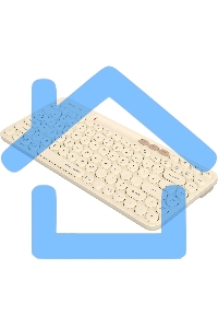 Клавиатура беспроводная A4Tech Fstyler FBK36C AS, USB, Bluetooth/Радиоканал, бежевый