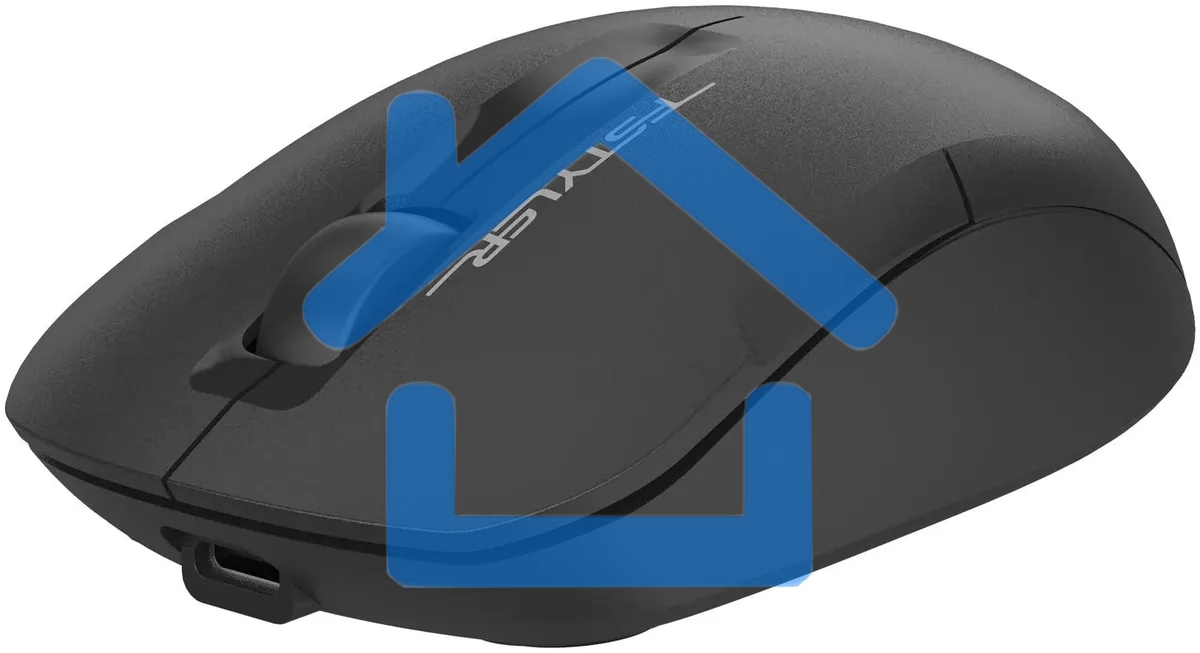 Мышь беспроводная A4Tech Fstyler FG15C Air2 черный, 1200 dpi, радиоканал, USB, кнопки - 3