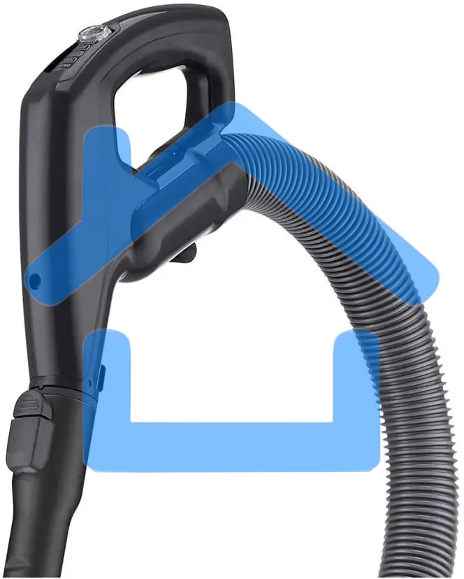 Пылесос LG VC73189NHTB синий, 380/1800 Вт, уборка сухая, пылесборник контейнер 1.2 л