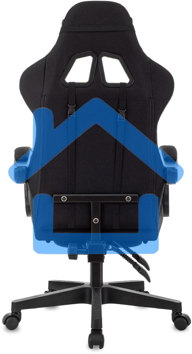 Кресло игровое Zombie Shadow черный Neo Black с подголов. крестов. пластик подст.для ног пластик черный