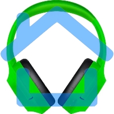 Беспроводная гарнитура Razer Opus X, Bluetooth 5.0, ANC, до 40 часов, зеленый