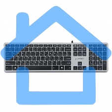 Клавиатура Gembird KB-8420 проводная, USB, серый