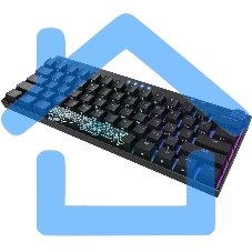 Клавиатура GMNG GG-KB500XW (1910516) беспроводная, USB, Bluetooth/Радиоканал, черный