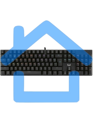 Клавиатура проводная игровая Sven KB-G9300 черная (Outemu Blue switches,104кл., подсветка)