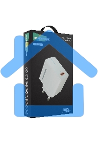 Зарядное устройство MORE CHOICE (4610196408632) NC60 1USB-C 3.0A PD 20W быстрая зарядка белый