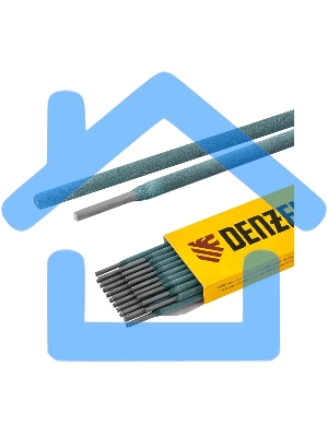 Электроды DER-3, диам. 3 мм, 1 кг, рутиловое покрытие Denzel