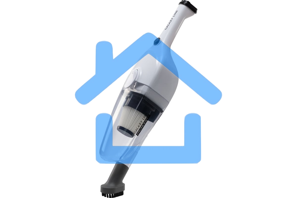 Пылесос вертикальный Galaxy GL 6241, 700Вт, 0.7л, белый