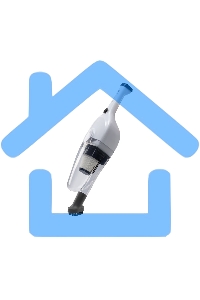 Пылесос вертикальный Galaxy GL 6241, 700Вт, 0.7л, белый