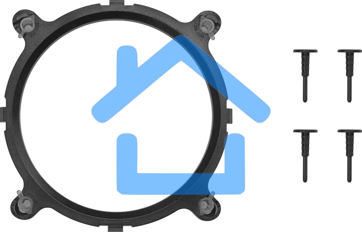 Кулер для процессора DEEPCOOL ARCHER BIGPRO V2 черный/синий, 120 мм, алюминий/медь, 2000 об/мин, 29.7 дБ, 4 pin, 125 Вт, 70 мм