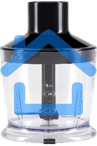 Блендер погружной Rondell RDE-1306 1200Вт черный/серебристый