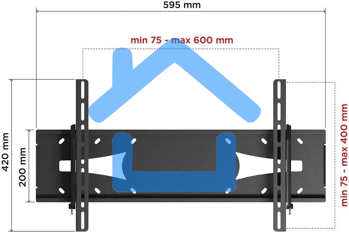 Кронштейн для телевизора Holder PTS-4006 черный 32