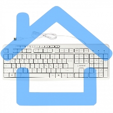 Клавиатура Gembird KB-8430M проводная, USB, белый