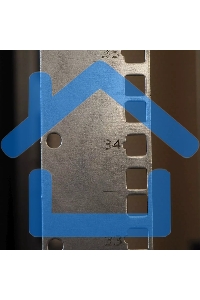 Шкаф серв. ПРОФ нап. 42U (600x1000) дверь перфорированная 2 шт., цвет черный, в сборе (ШТК-СП-42.6.10-44АА-9005) (1 коробка)