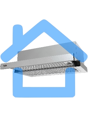 Вытяжка телескопическая Beko BHNT613R4CX серебристый, 60 см, 320 куб. м/ч, 61 дБ