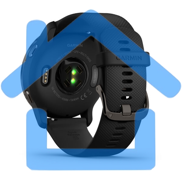 Смарт-часы Garmin Venu 2 AMOLED корп.черный рем.черный (010-02430-11)