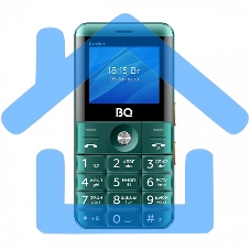 Мобильный телефон BQ 2006 Comfort зеленый/черный