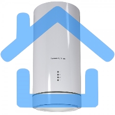 Вытяжка каминная Zigmund & Shtain K 013.4 W белый, 38 см, 1200 куб. м/ч, 74 дБ