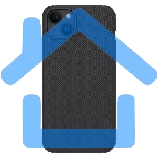 Чехол Super Frosted Shield Pro Magnetic Case, черный, (AP IP15 Plus)