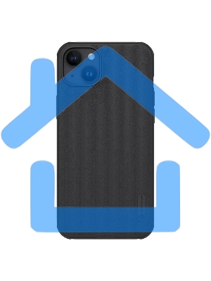 Чехол Super Frosted Shield Pro Magnetic Case, черный, (AP IP15 Plus)