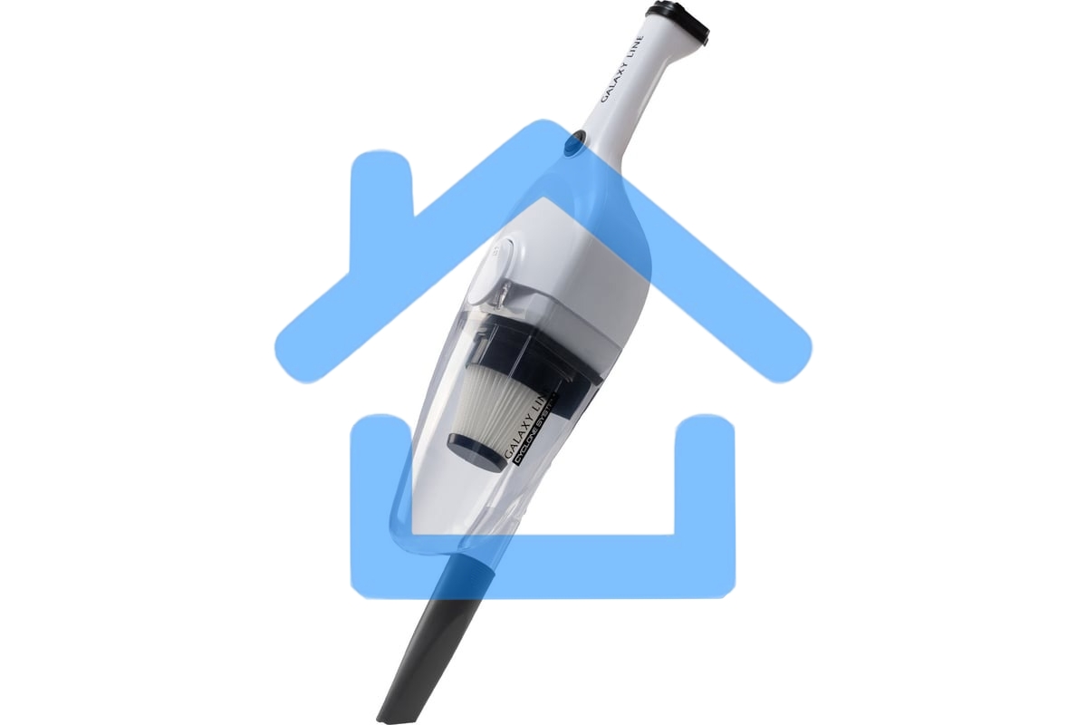 Пылесос вертикальный Galaxy GL 6241, 700Вт, 0.7л, белый