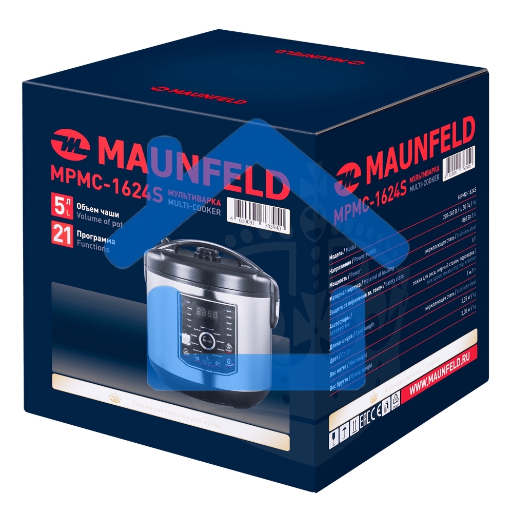 Мультиварка Maunfeld MPMC-1624S