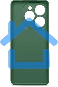 Чехол (клип-кейс) BoraSCO для Tecno Spark 20/20C/Go 2024/Pop 8 Microfiber Case зеленый опал