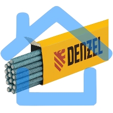 Электроды DER-3, диам. 4 мм, 1 кг, рутиловое покрытие Denzel