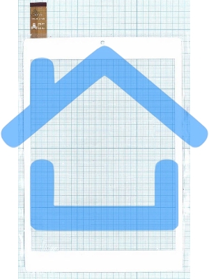 Сенсорное стекло (тачскрин) TPC-51117, белое