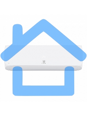 Кондиционер сплит-система Electrolux Loft EACS-09HAL/N8 9000 BTU, 25 м², 27 дБ, охлаждение, обогрев, белый