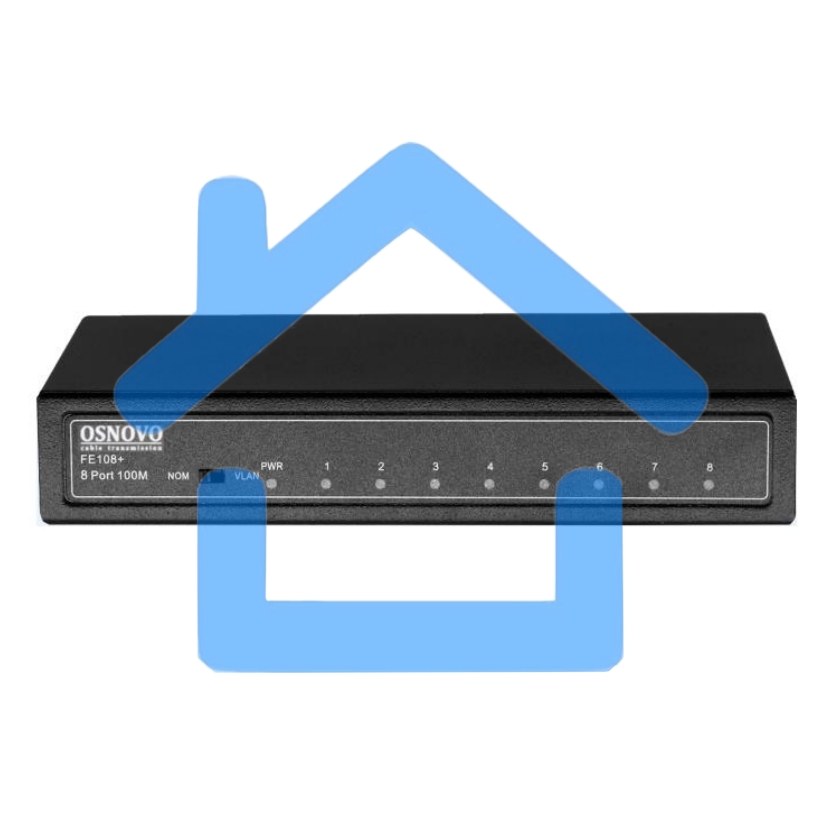 Коммутатор Osnovo SW-10800 неуправляемый