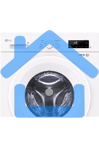 Стиральная машина LG F2Y1VS3W белый, загрузка фронтальная 9 кг, 1200 об/мин., класс: А