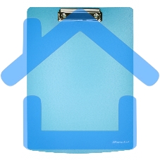 Папка-планшет Silwerhof 957021 A4 полифом 2мм, голубой