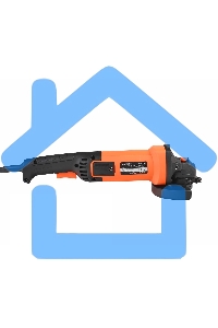 Машина углошлифовальная (УШМ) PATRIOT AG 128, двуручная, пылезащищенная. 1300Вт, Диск 125 мм