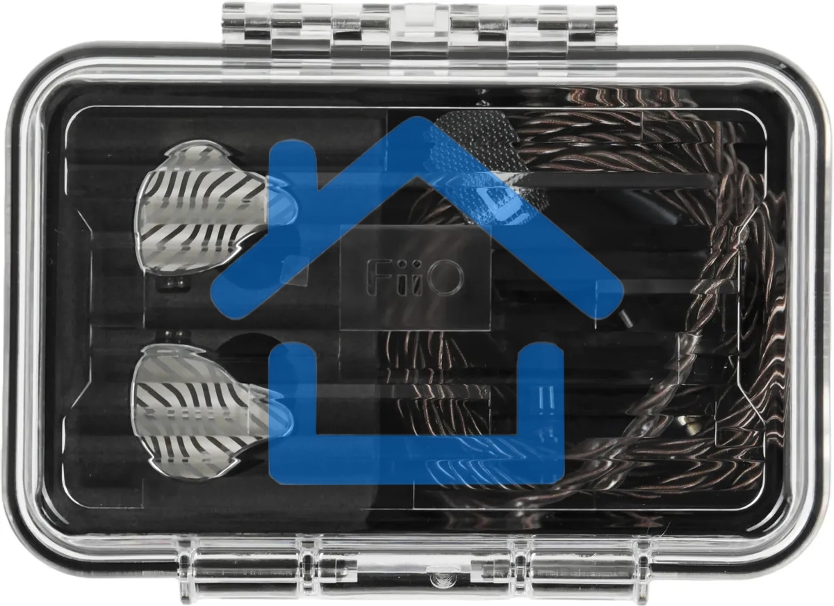 Наушники внутриканальные Fiio JH3 1.2м черный проводные в ушной раковине (80001881)