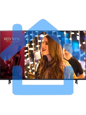 Телевизор LG 55'' 55UN640S черный LED UHD 60Hz webOS 6.0