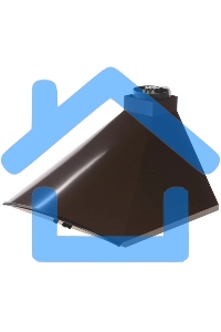 Вытяжка каминная Gefest ВВ 2 К17 коричневый/золотистый, 50 см, 180 куб. м/ч, 64 дБ