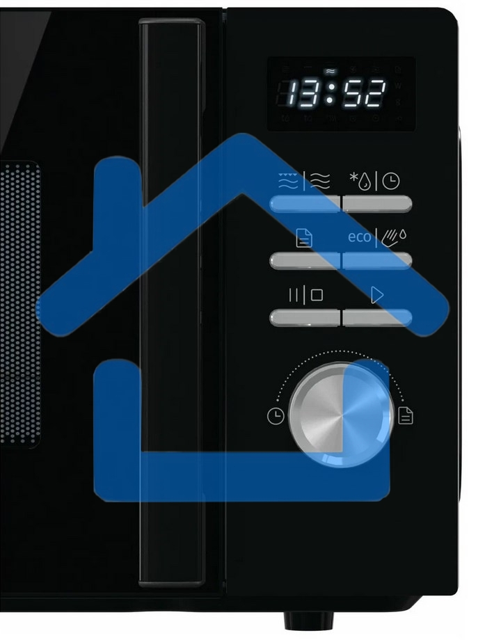 Микроволновая печь Gorenje MO20A4BH черный, 20 л, 800 Вт, переключатели - кнопки/поворотный механизм
