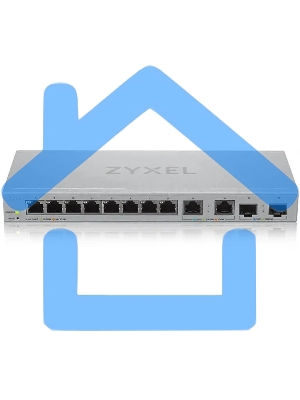 Коммутатор Zyxel XGS1210-12-ZZ0102F 8x1Gbит/с 2x2.5Gbит/с 2SFP+ управляемый