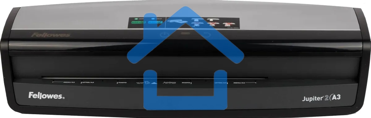 Ламинатор Fellowes Jupiter A3 FS-57484 75-250 мкм, до 140 см/мин, нагрев 60 сек, AutoSense, APTS, 6 валов