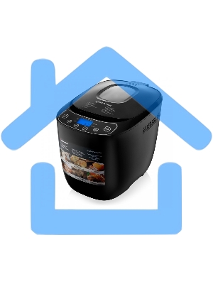 Хлебопечь BRAYER 2700BR, 550 Вт, 12 программ, выбор цвета кор,выбор размера, поддерж. темпер, таймерBR2700