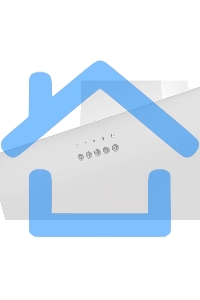 Вытяжка каминная LEX Moza 450 белая, 44.5 см, 590 куб. м/ч, 46 дБ