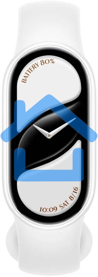 Фитнес-браслет XIAOMI Smart Band 10 Ceramic Edition Pearl White (BHR07Y5GL)